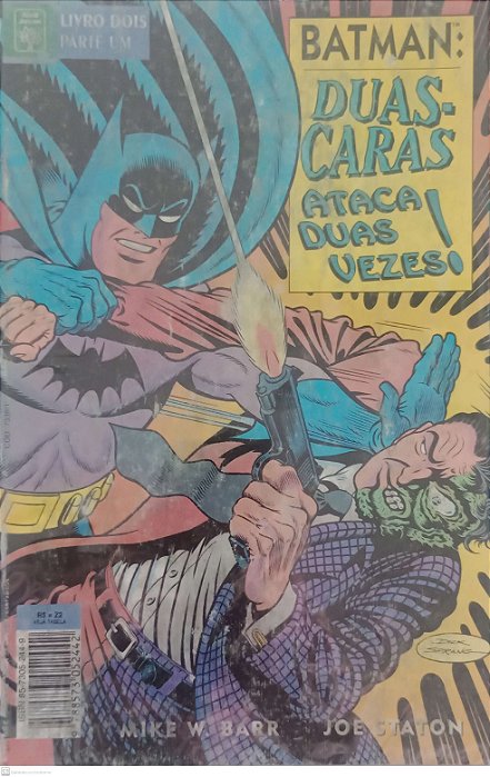 Gibi Batman: Duas-caras Ataca Duas Vezes ! #2 Autor (1995) [usado]