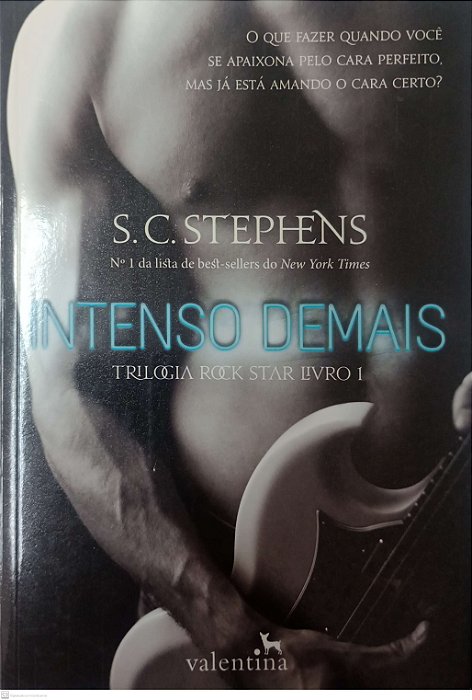 Livro Intenso Demais - Trilogia Rock Star Autor Stephens, S.c. (2014) [seminovo]