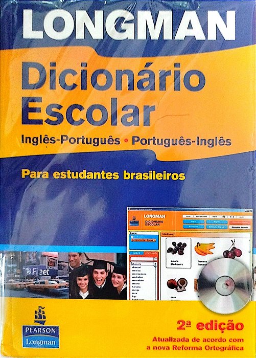 Livro Longman Dicionário Escolar Inglês - Português - Inglês para Estudantes Brasileiros Autor Vários [seminovo]