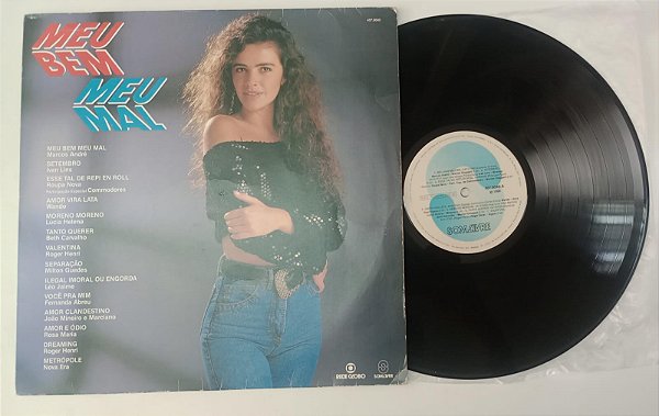 Disco de Vinil Meu Bem, Meu Mal - Trilha Sonora Nacional (lp 1990) Interprete Vários (1990) [usado]