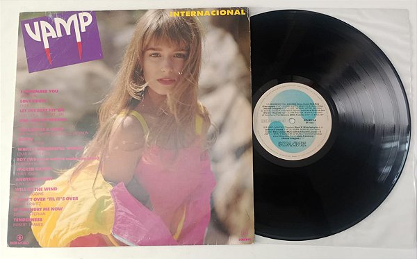 Disco de Vinil Vamp - Trilha Sonora Internacional (lp 1991) Interprete Vários (1991) [usado]
