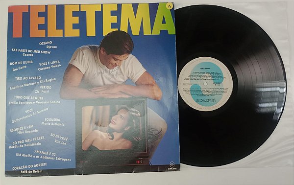 Disco de Vinil Tele Tema (trilha Sonora - Lp 1992) Interprete Vários (1992) [usado]