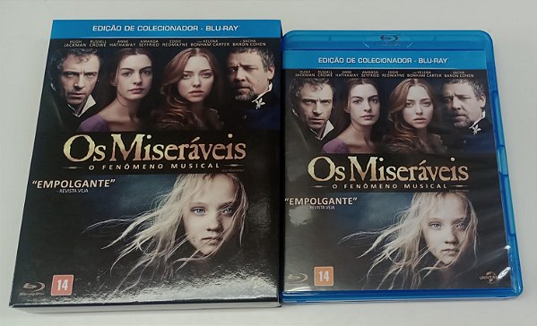 Dvd os Miseráveis [blu-ray - Edição de Colecionador] Editora Tom Hooper [seminovo]