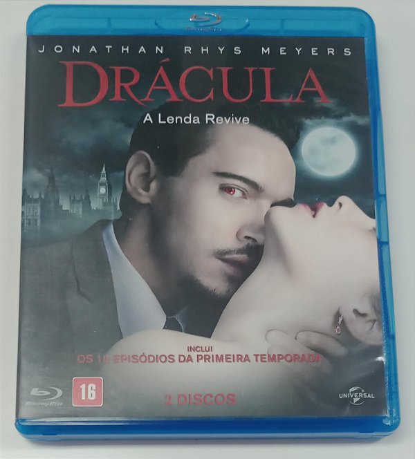 Dvd Drácula: a Lenda Revive - 1ª Temporada [blu-ray] Editora Cole Haddon [seminovo]