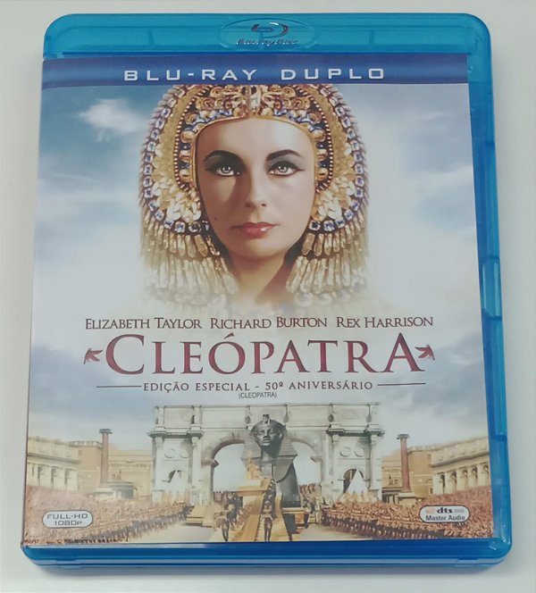 Dvd Cleópatra - Edição Especial 50° Aniversário [blu-ray Duplo] Editora Joseph L. Mankiewicz [seminovo]