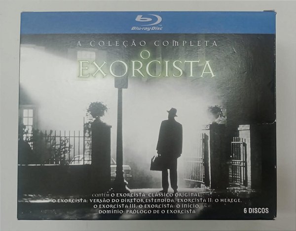 Dvd o Exorcista - a Coleção Completa [blu-ray 6 Discos] Editora Vários [seminovo]