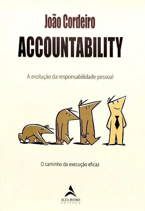 Livro Accountability Autor Cordeiro, João (2023) [seminovo]