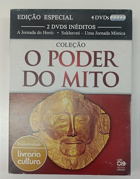 Dvd o Poder do Mito - Coleção [4 Dvds - Edição Especial] Editora [usado]