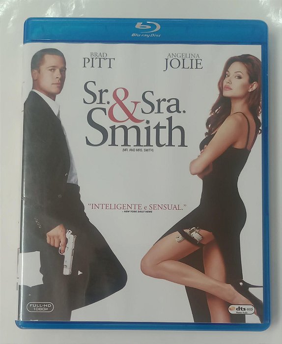 Dvd Sr. & Sra. Smith [blu-ray] Editora Doug Liman [usado]