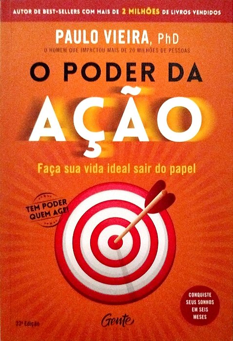 Livro o Poder da Ação Autor Vieira, Paulo (2020) [seminovo]