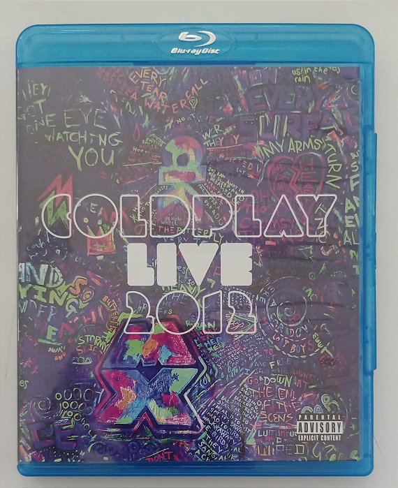 Dvd Coldplay - Live 2012 [blu-ray + Cd / Importado] Editora Paul Dugdale [usado]