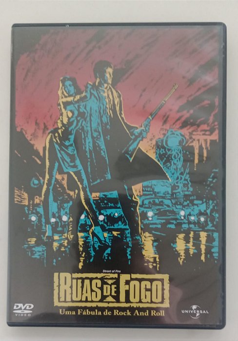 Dvd Ruas de Fogo - Uma Fábula de Rock And Roll Editora Walter Hill [usado]