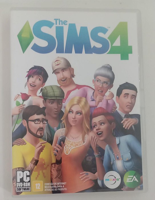 Dvd The Sims 4 [jogo Pc / 2 Dvd-rom] Editora Maxis [usado]