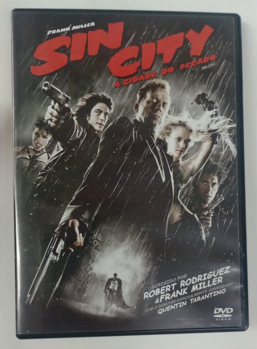 Dvd Sin City - a Cidade do Pecado Editora Frank Miller e Robert Rodriguez [usado]