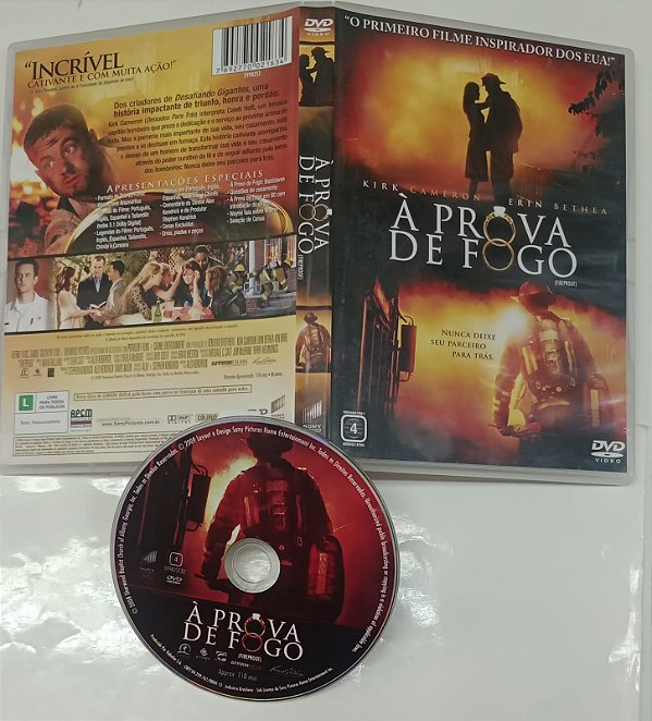Dvd À Prova de Fogo Editora Alex Kendrick [usado]
