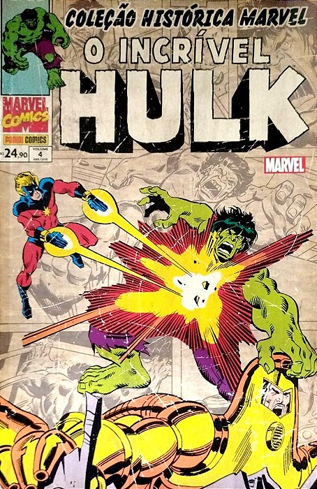 Gibi Coleção Histórica Marvel - o Incrível Hulk #4 Autor (2018) [seminovo]