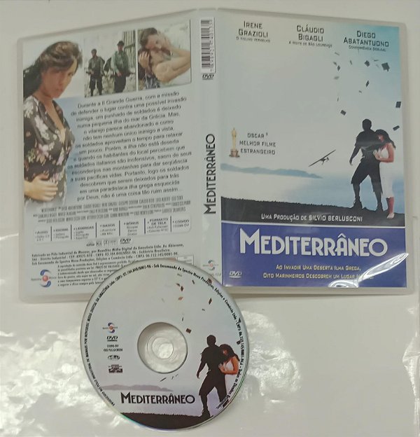 Dvd Mediterrâneo Editora Gabriele Salvatores [usado]