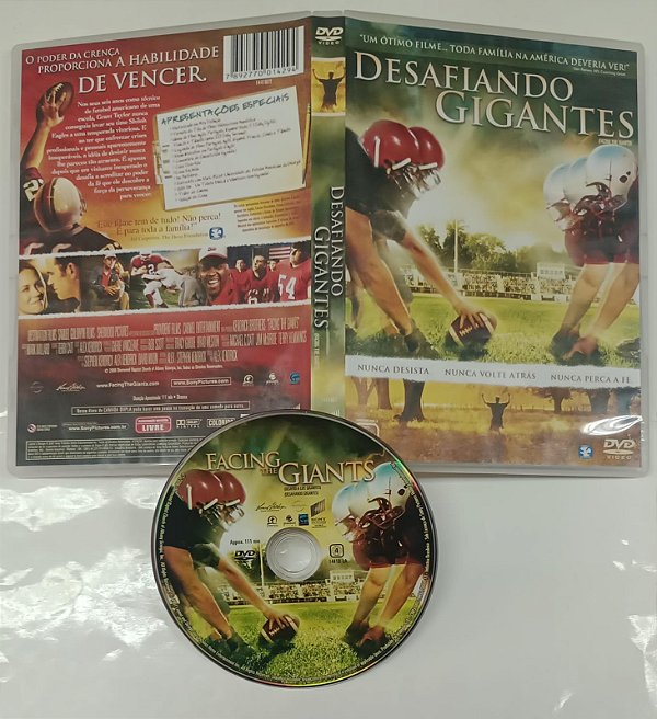 Dvd Desafiando Gigantes Editora Alex Kendrick [usado]