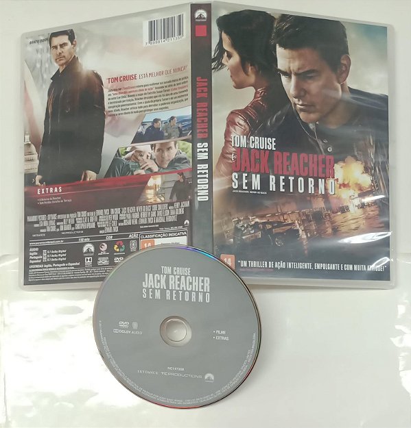 Dvd Jack Reacher - sem Retorno Editora Edward Zwick [seminovo]
