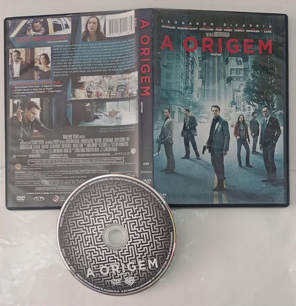 Dvd a Origem Editora Christopher Nolan [usado]