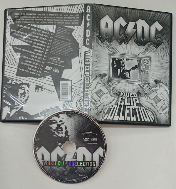 Dvd Ac/dc - Video Clip Collection Editora [usado]