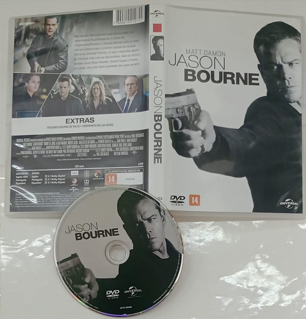 Dvd Jason Bourne Editora Paul Greengrass [usado]