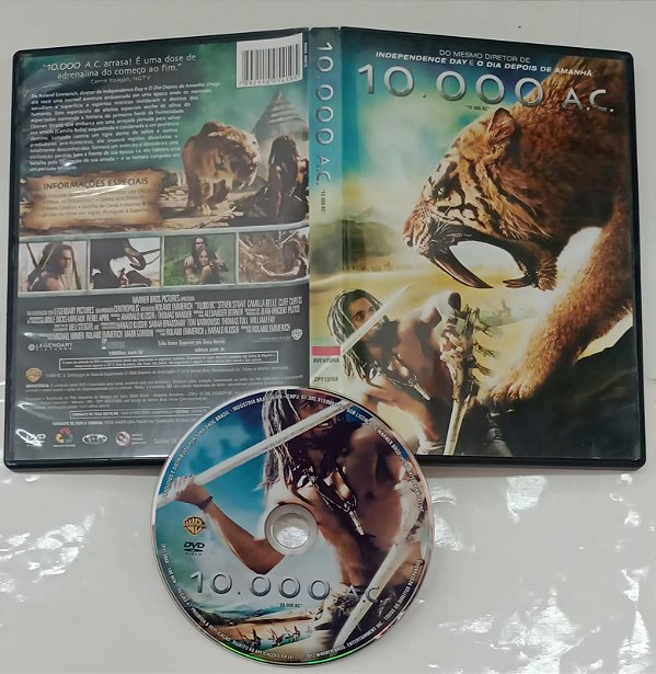 Dvd 10.000 A.c. Editora Roland Emmerich [usado]