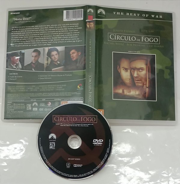 Dvd Círculo de Fogo (the Best Of War) Editora Jean-jacques Annaud [usado]