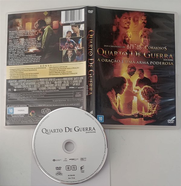 Dvd Quarto de Guerra Editora Alex Kendrick [usado]