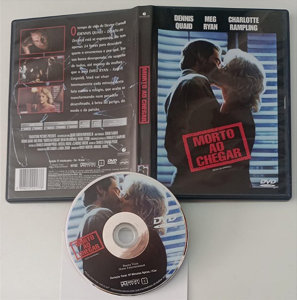 Dvd Morto ao Chegar Editora Rocky Morton e Annabel Jankel [usado]