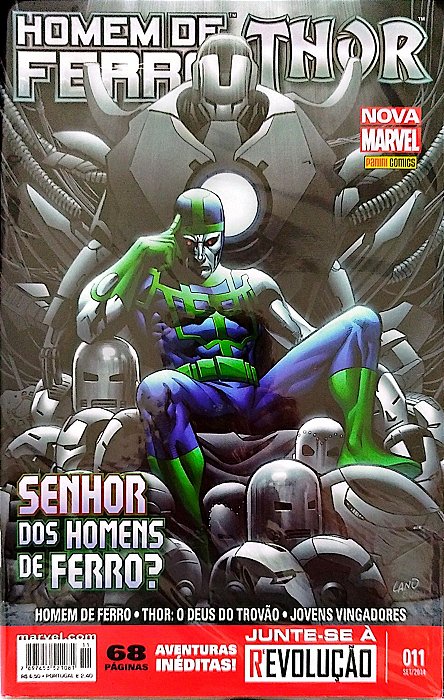 Gibi Homem de Ferro e Thor #11 - Nova Marvel Autor (2014) [seminovo]