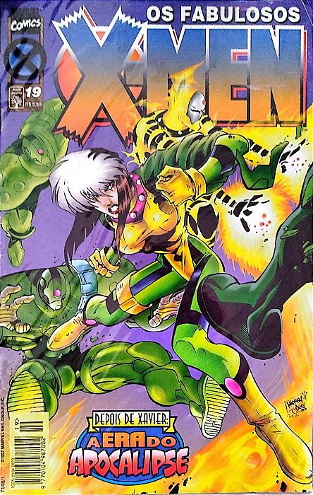 Gibi Fabulosos X-men #19 Autor (1997) [usado]