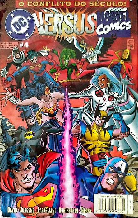 Gibi Dc Versus Marvel #4 Autor (1997) [usado]
