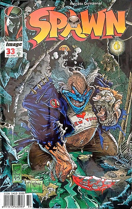 Gibi Spawn #33 Autor (1998) [usado]