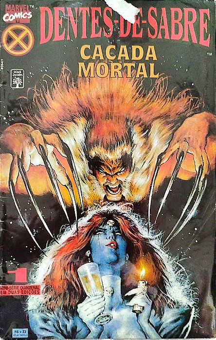 Gibi Dentes-de-sabre: Caçada Mortal #1 Autor (1996) [usado]