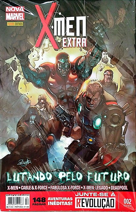 Gibi X-men Extra #2 - Nova Marvel Autor (2014) [usado]