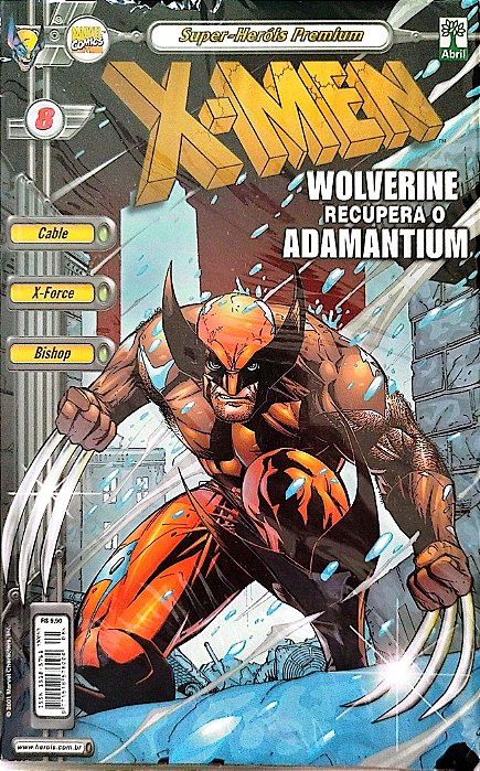 Gibi X-men #8 Autor (2001) [usado]