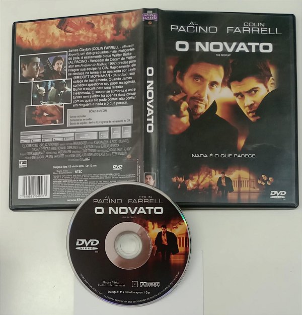 Dvd o Novato Editora Roger Donaldson [usado]