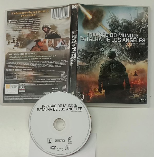 Dvd Invasão do Mundo: Batalha de Los Angeles Editora Jonathan Liebesman [usado]