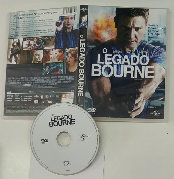 Dvd o Legado Bourne Editora Tony Gilroy [usado]