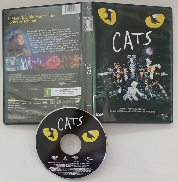 Dvd Cats Editora David Mallet [usado]