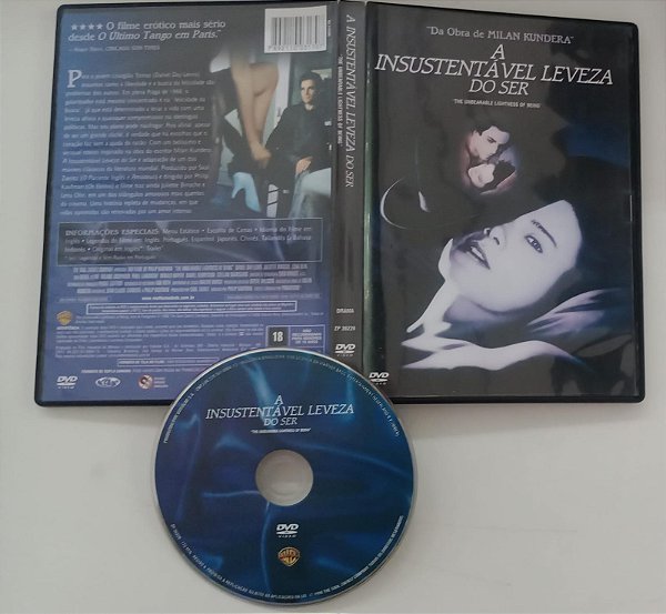 Dvd a Insustentável Leveza do Ser Editora Philip Kaufman [usado]