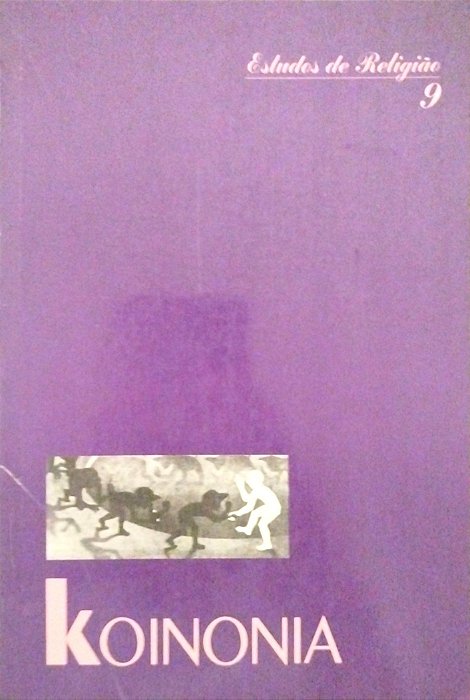 Livro Koinonia - Estudos de Religião 9 Autor Vários [usado]