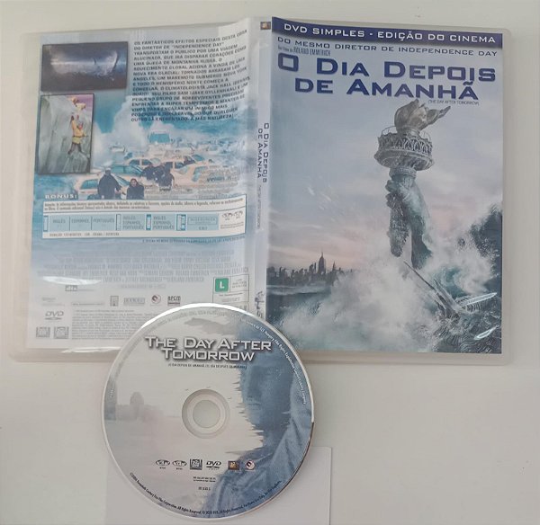 Dvd o Dia Depois de Amanhã Editora Roland Emmerich [usado]