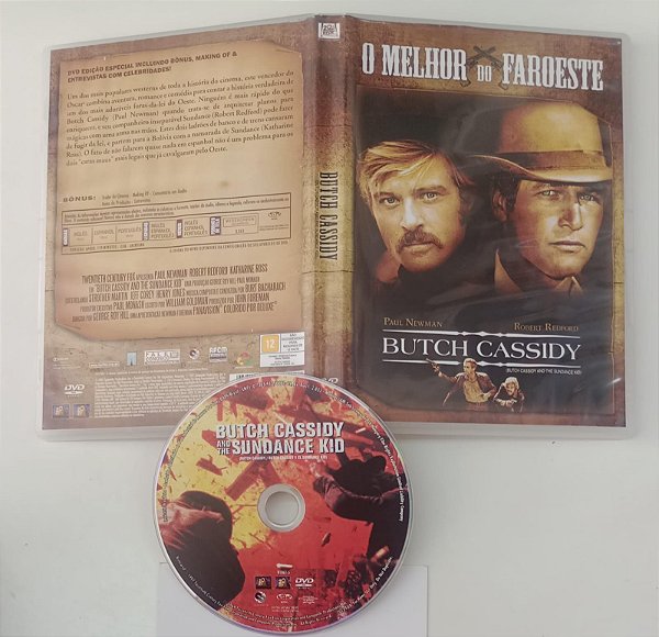 Dvd Butch Cassidy - o Melhor do Faroeste Editora George Roy Hill [usado]