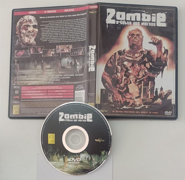 Dvd Zombie - a Volta dos Mortos Editora Lucio Fulci [usado]