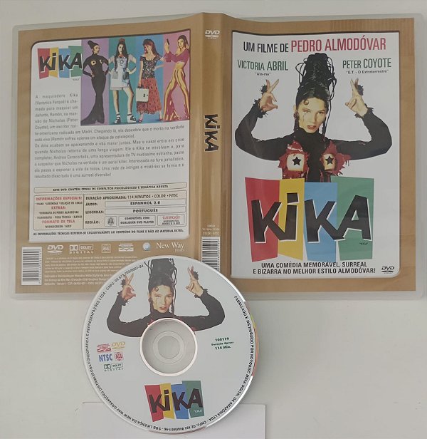 Dvd Kika Editora Pedro Almodóvar [usado]