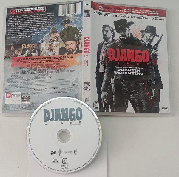 Dvd Django Livre Editora Quentin Tarantino [usado]