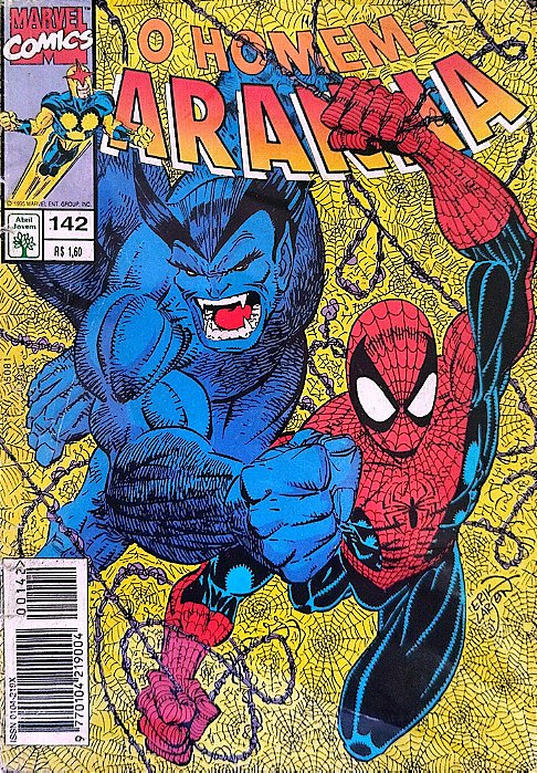 Gibi o Homem-aranha #142 - Formatinho Autor (1995) [usado]