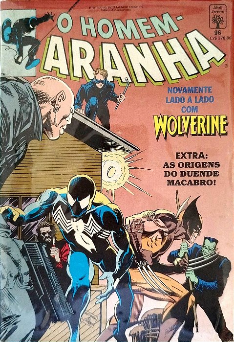 Gibi o Homem-aranha #96 - Formatinho Autor (1991) [usado]